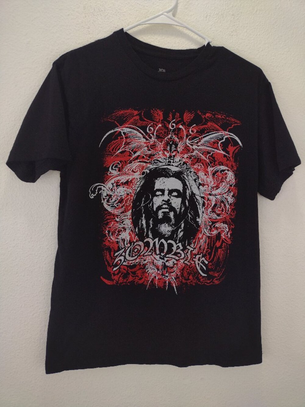Rob Zombie Men's T-Shirt Black Large Graphic Tee